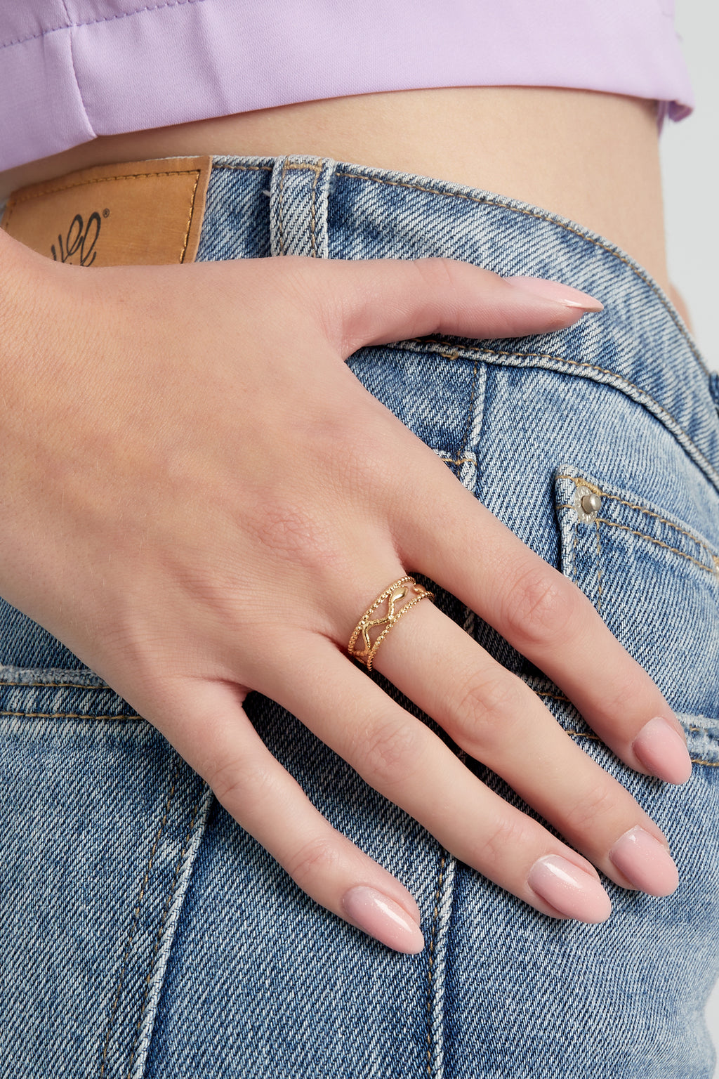 anello stile serpente