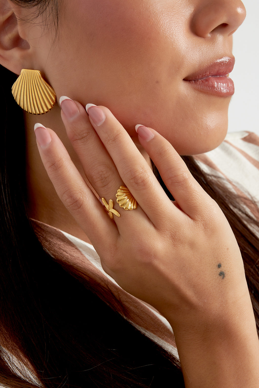 anello vibrazioni di conchiglia