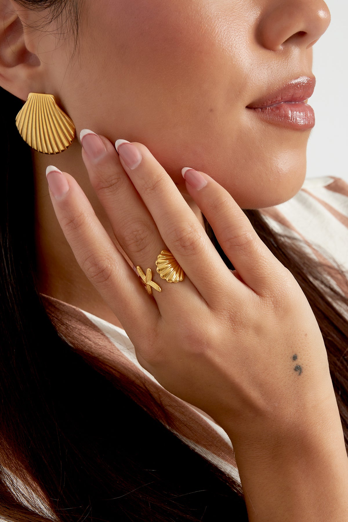 anello vibrazioni di conchiglia