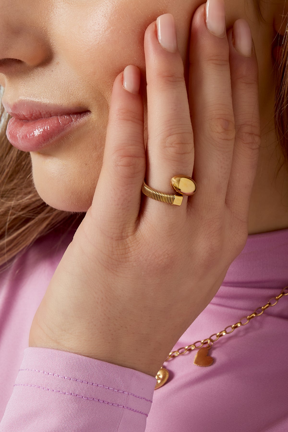 anello con pois funky