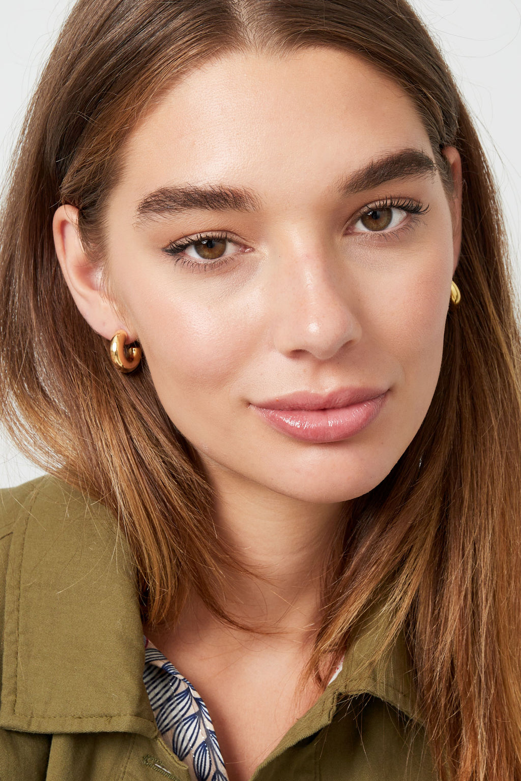 orecchini estetica base mezza luna piccola