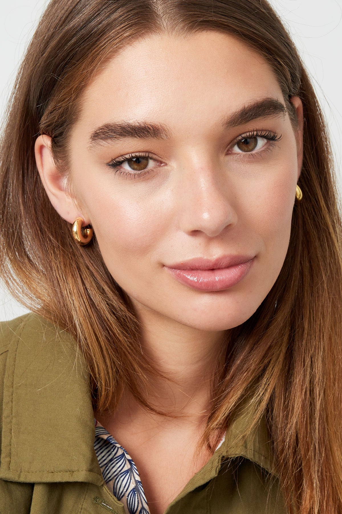 orecchini estetica base mezza luna piccola