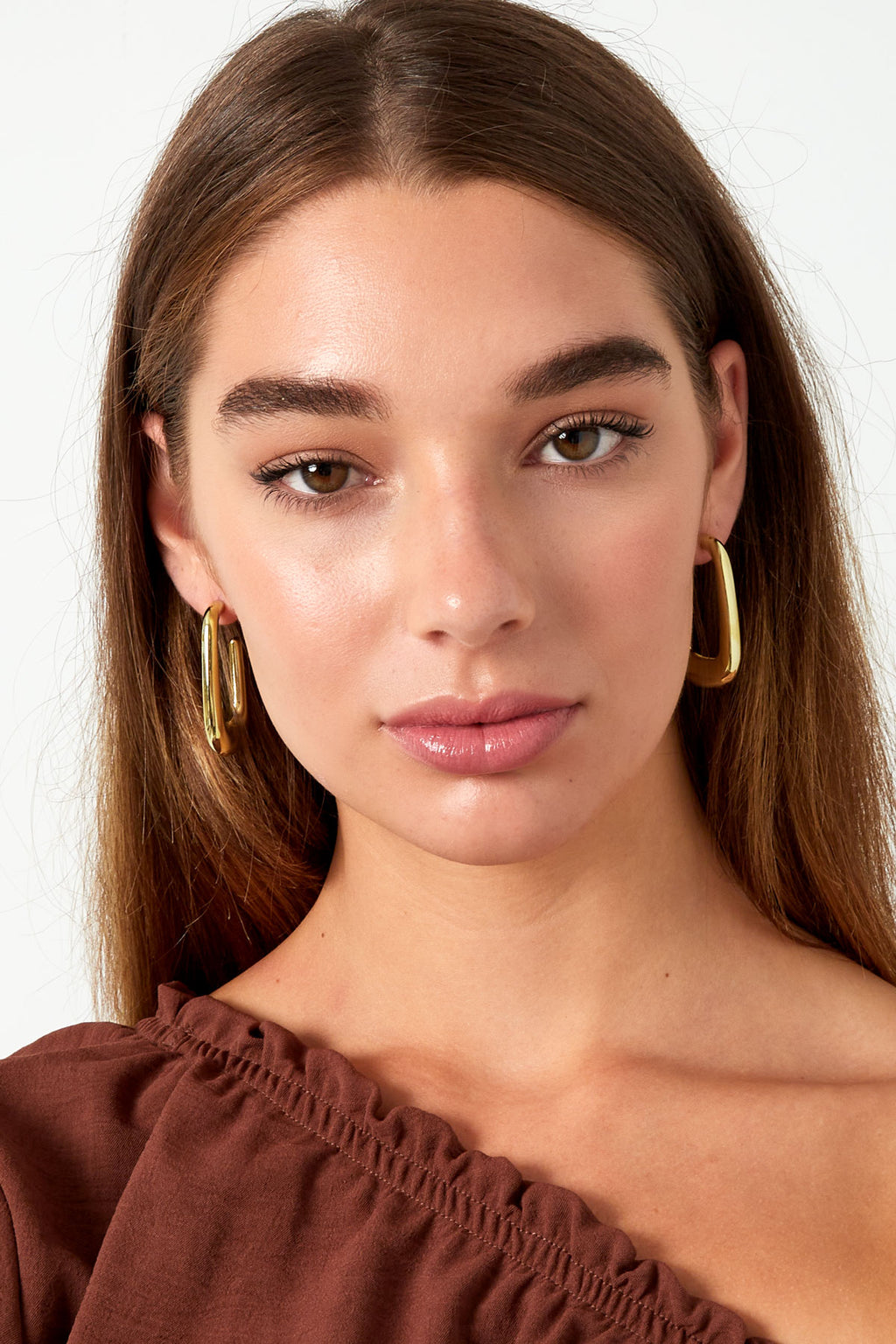 orecchini rettangolo estetico