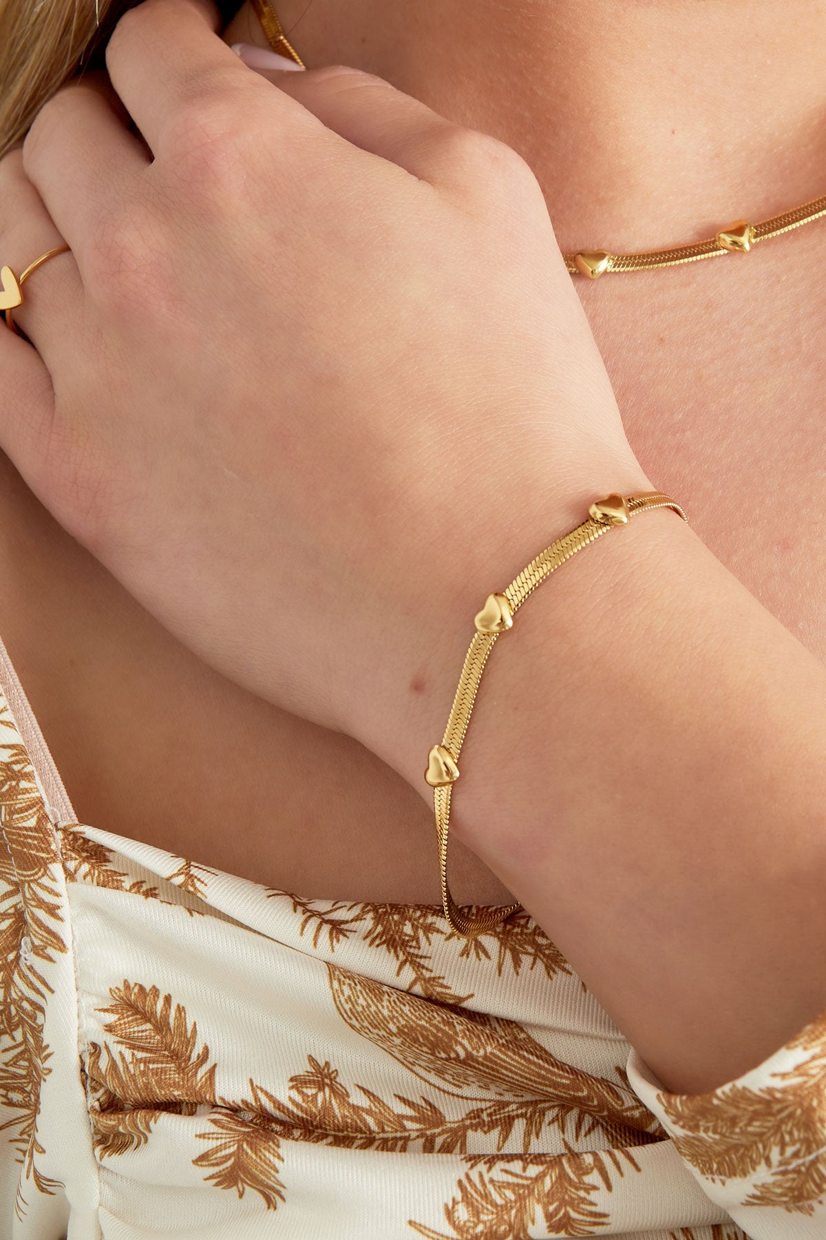 bracciale triplo amore