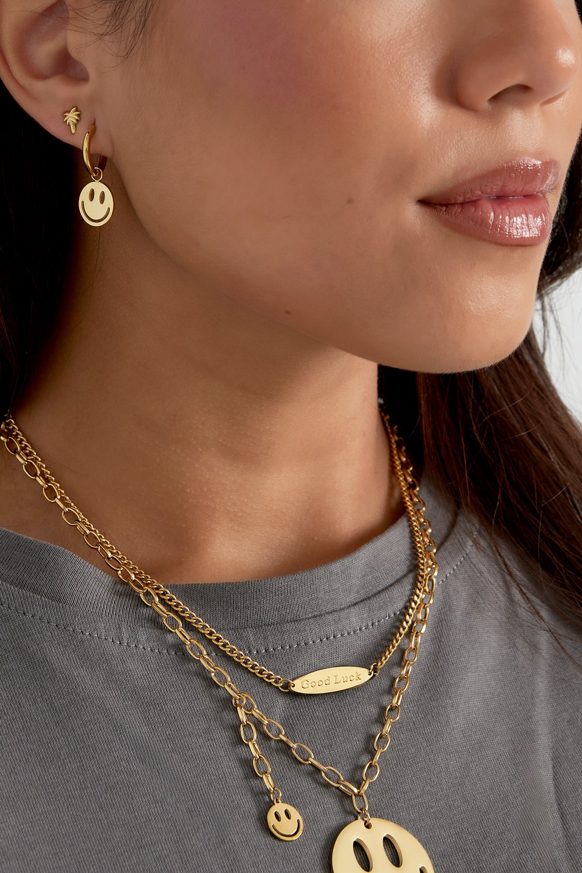 orecchini smiley lover