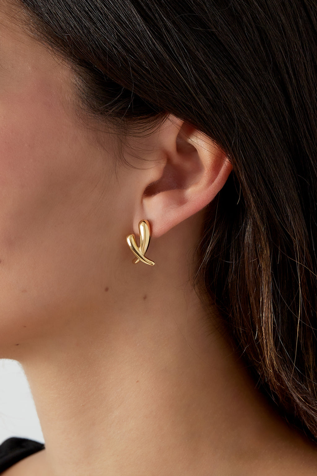 orecchini incrociati