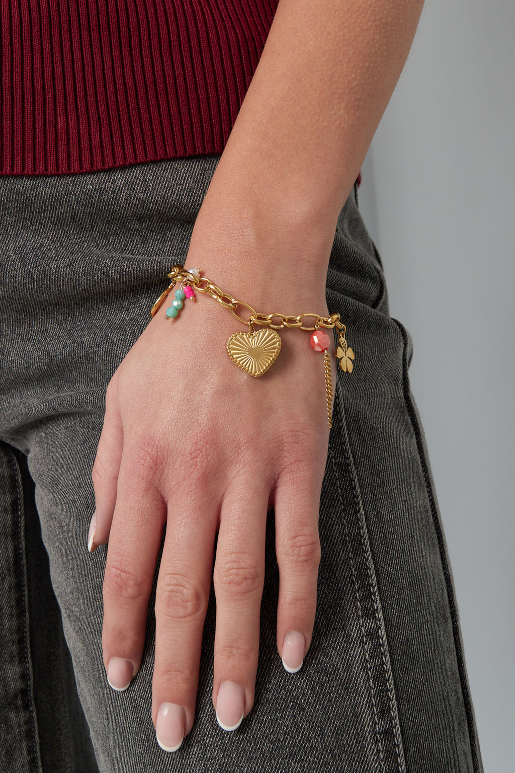 braccialetto con ciondolo loop dreams