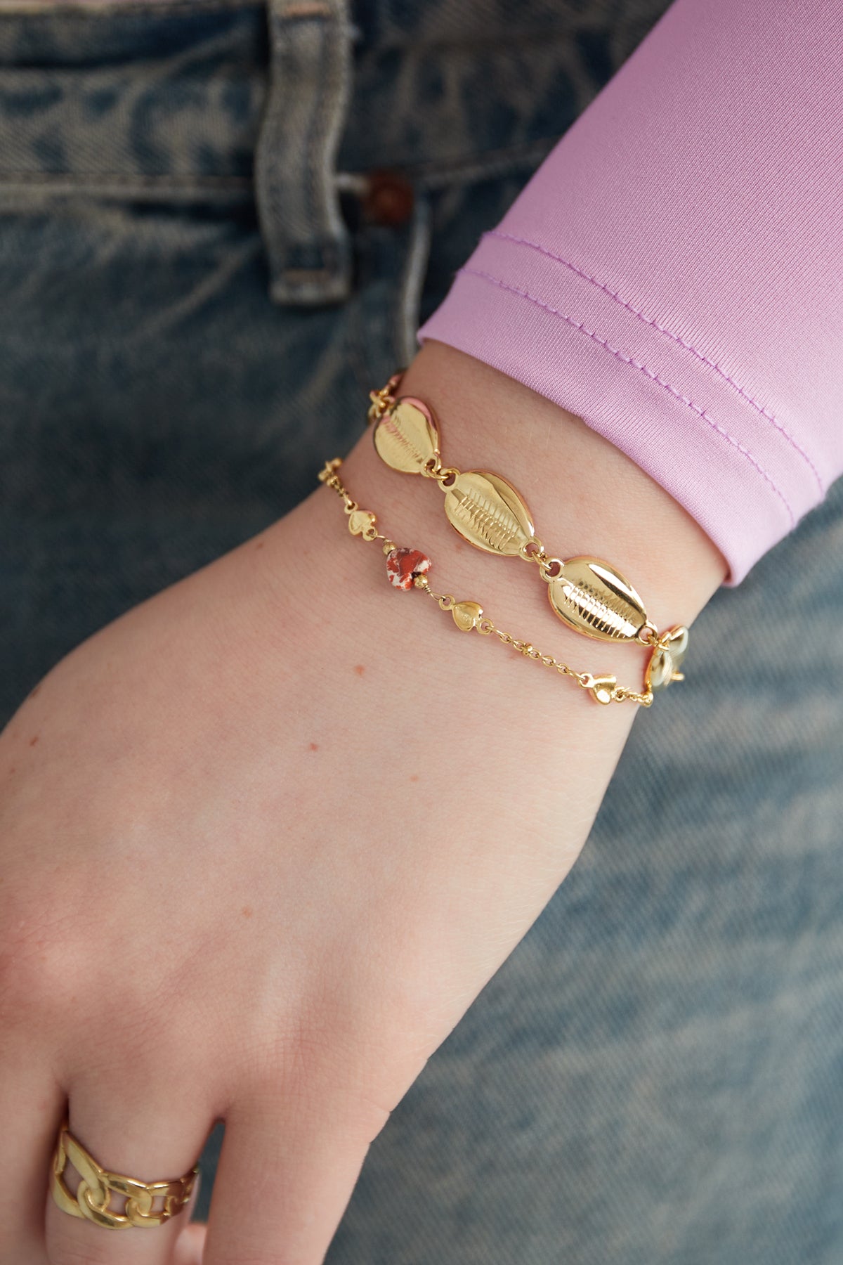 abbraccia il braccialetto dell'amore