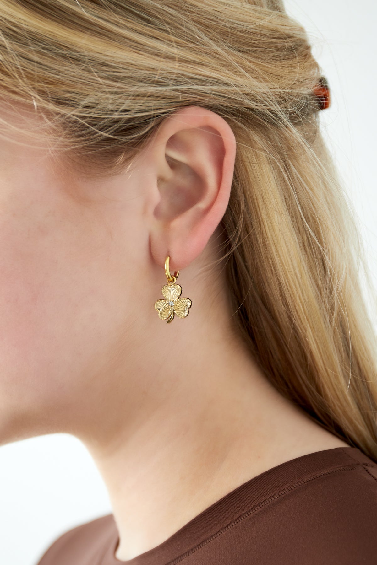 orecchini quadrifoglio