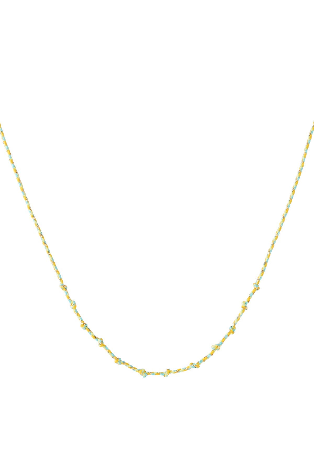 Collane a catena in cotone colore misto casual quotidiane