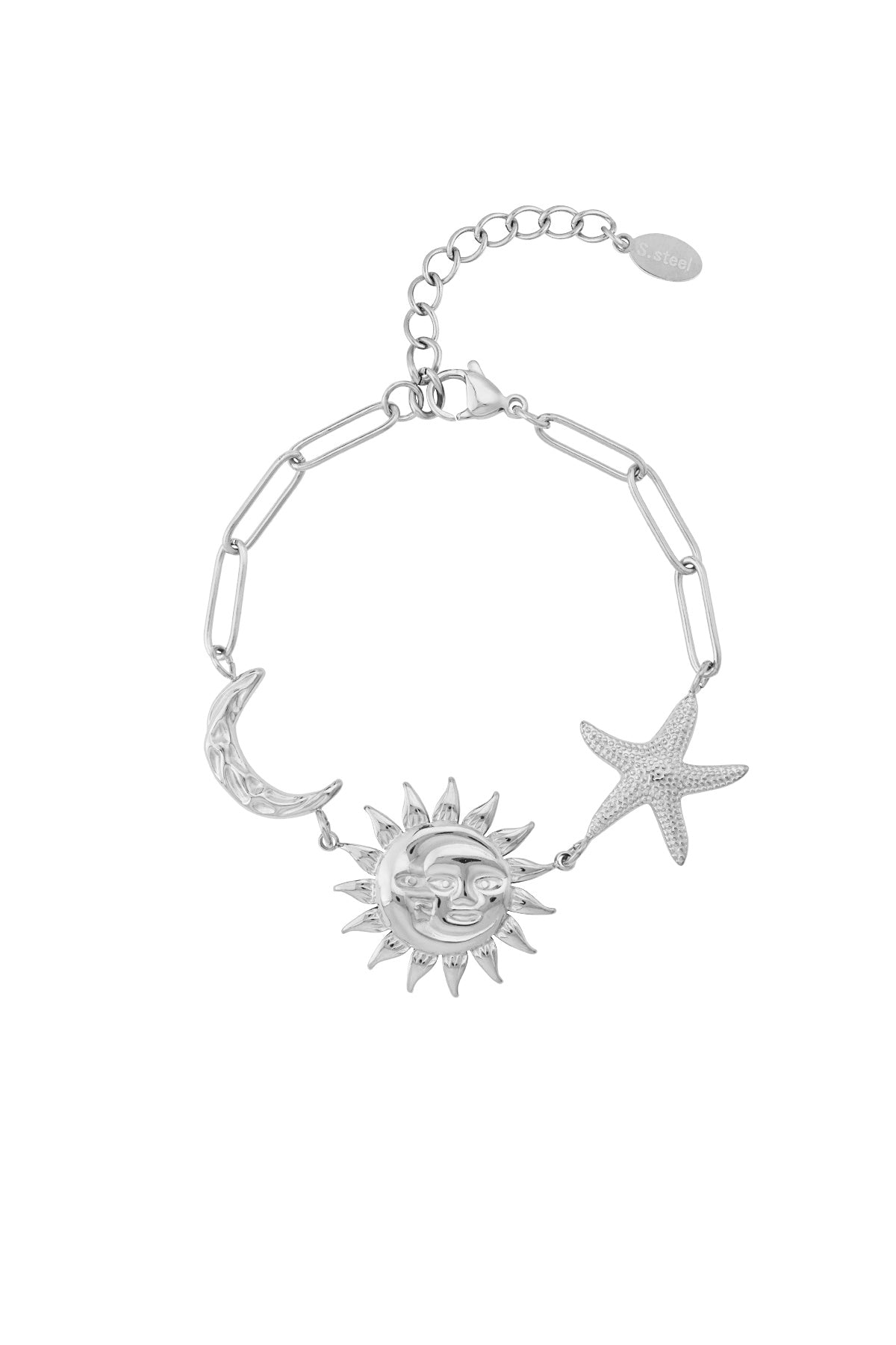 Collana Sole Luna Stella