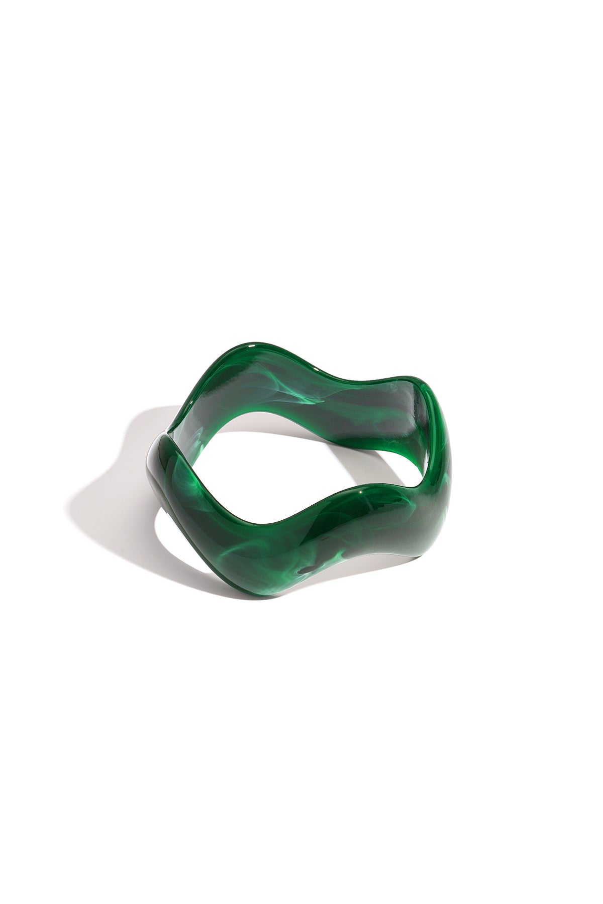 Braccialetti in acrilico di forma irregolare, casual, quotidiani, semplici, gioielli da donna