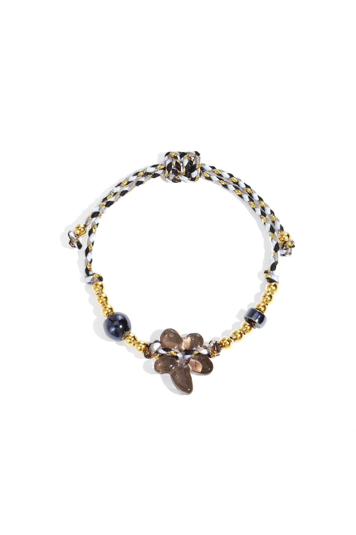 Braccialetti con perline in poliestere, serie semplice casual quotidiana, gioielli da donna