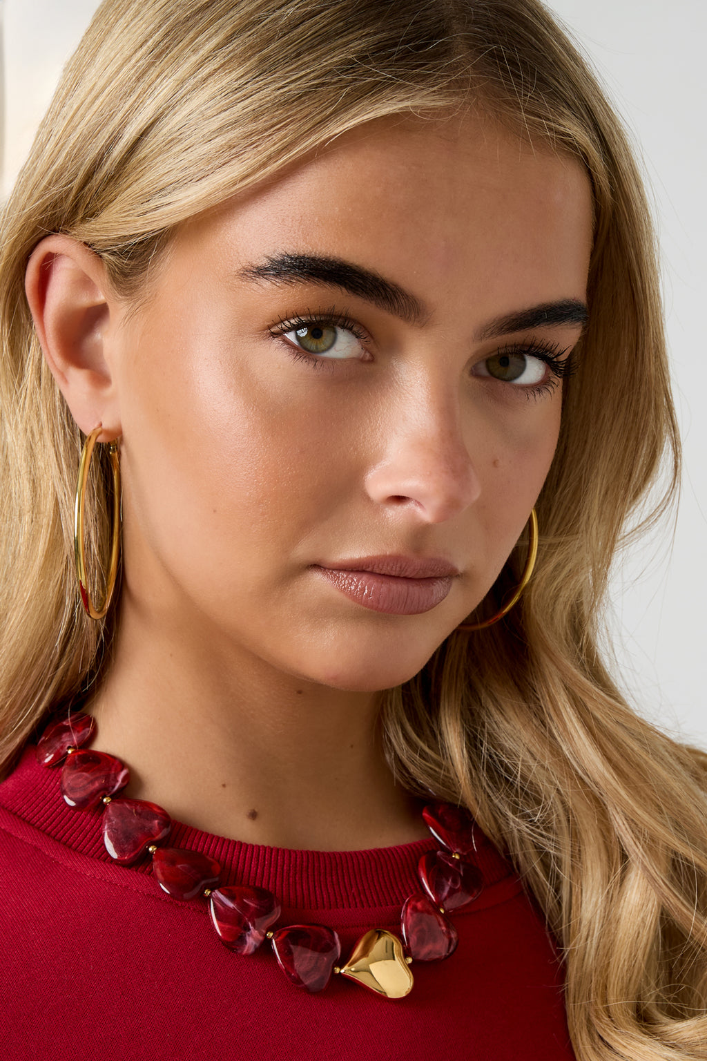 Collane con perline in acrilico, serie classica retrò quotidiana, gioielli da donna