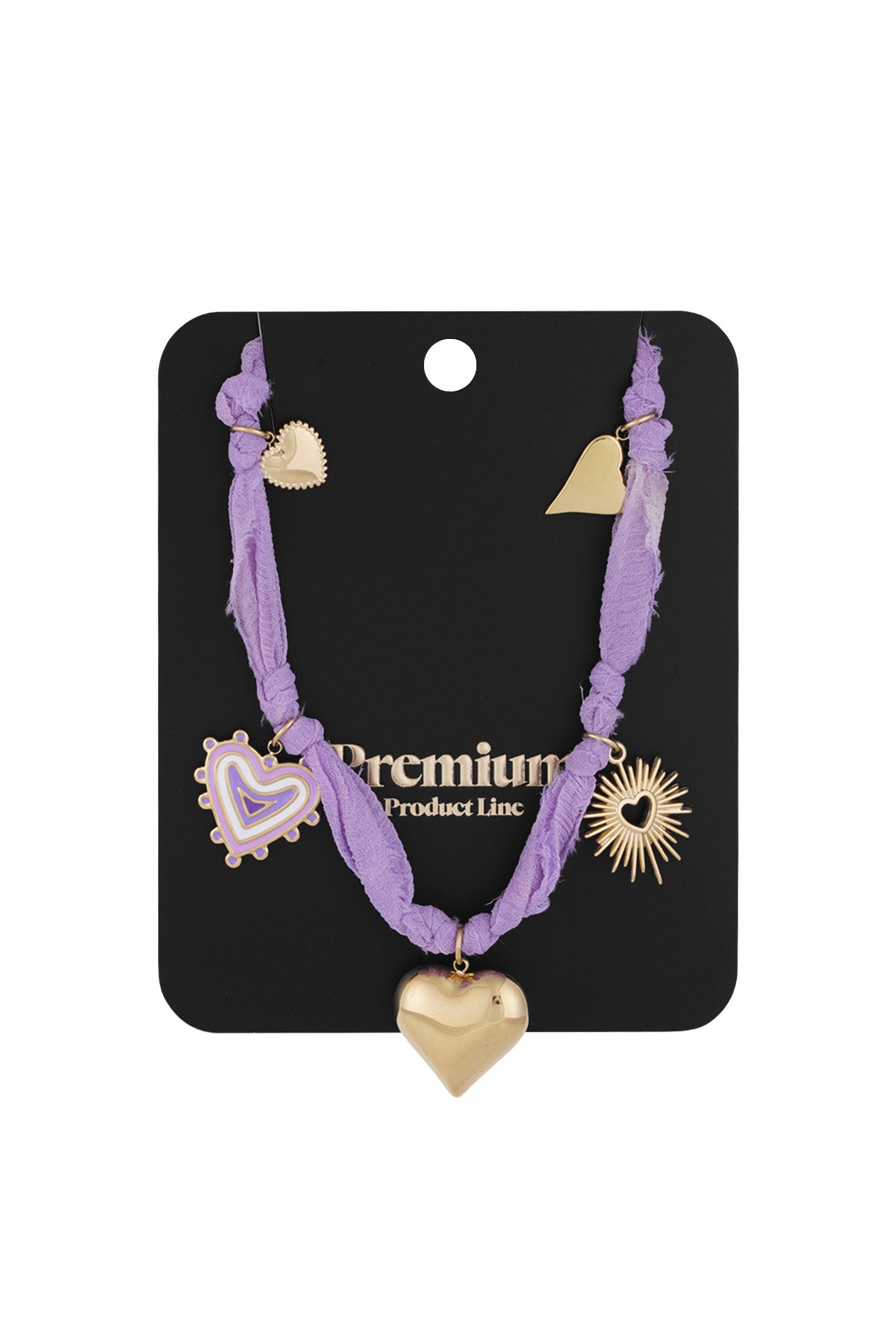 Overdose di collana a forma di cuore