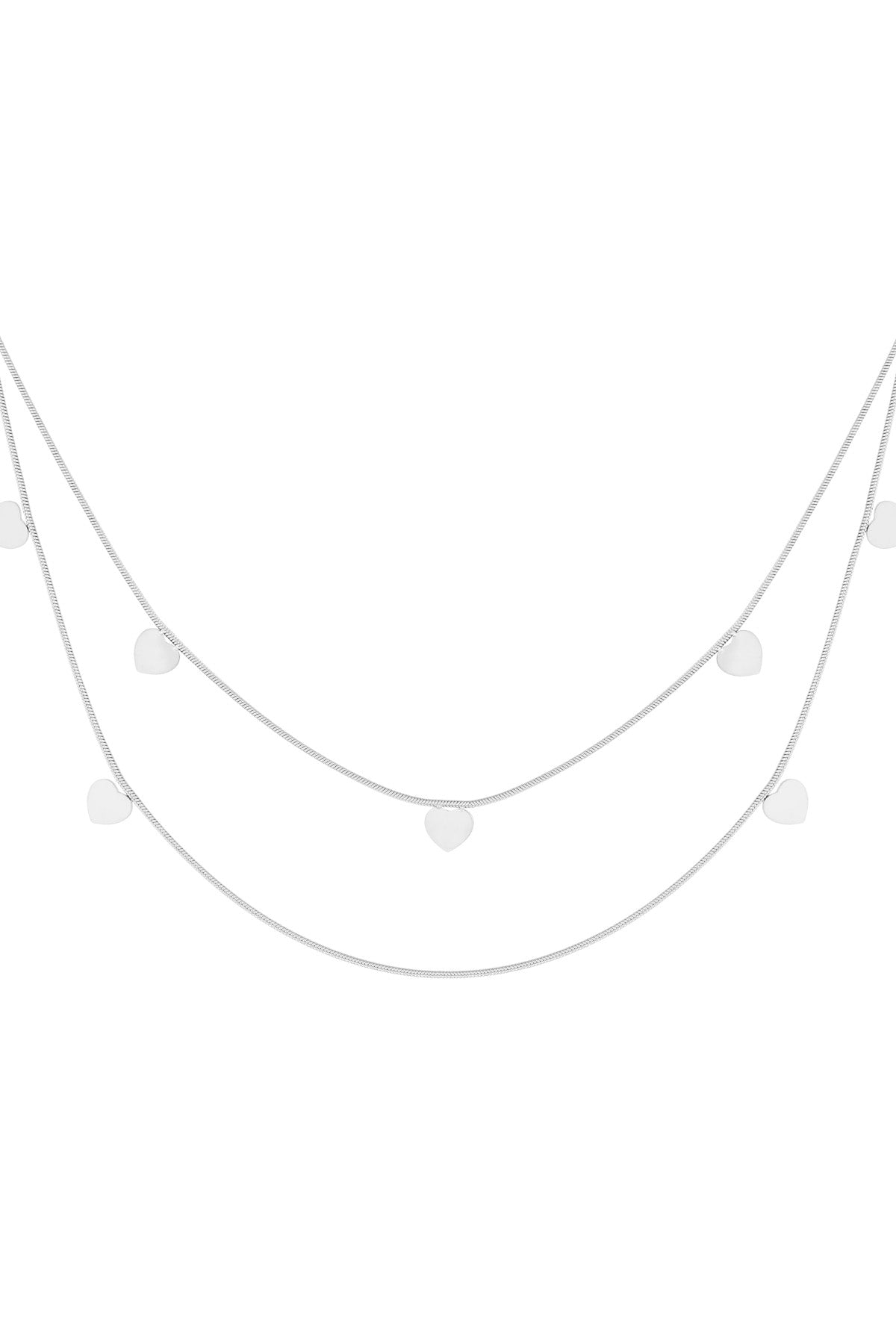 collana doppio cuore