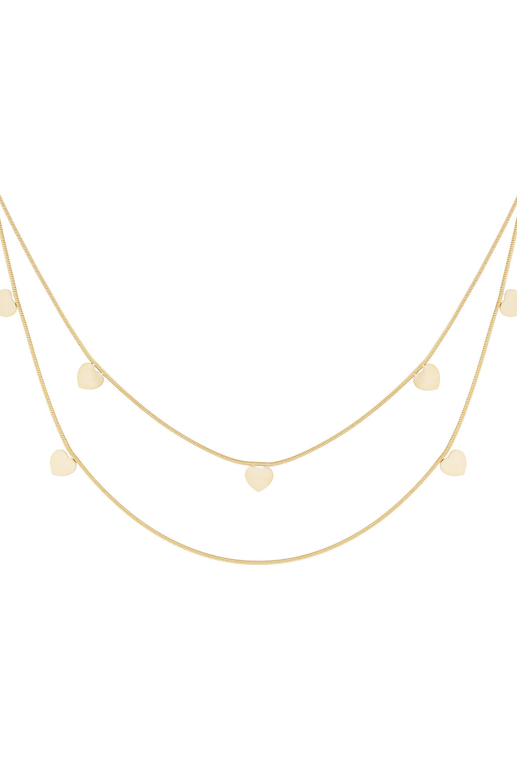 collana doppio cuore