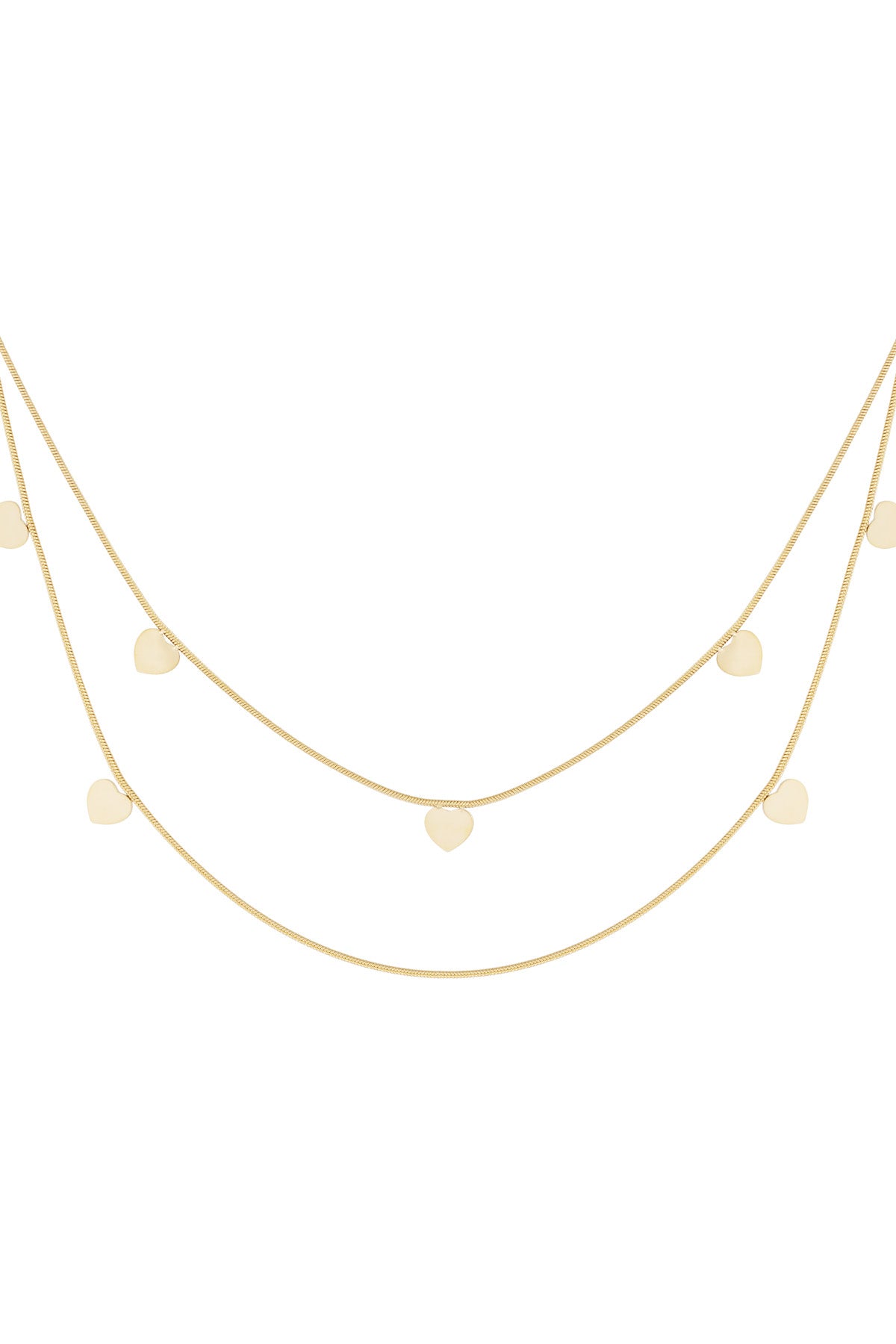 collana doppio cuore