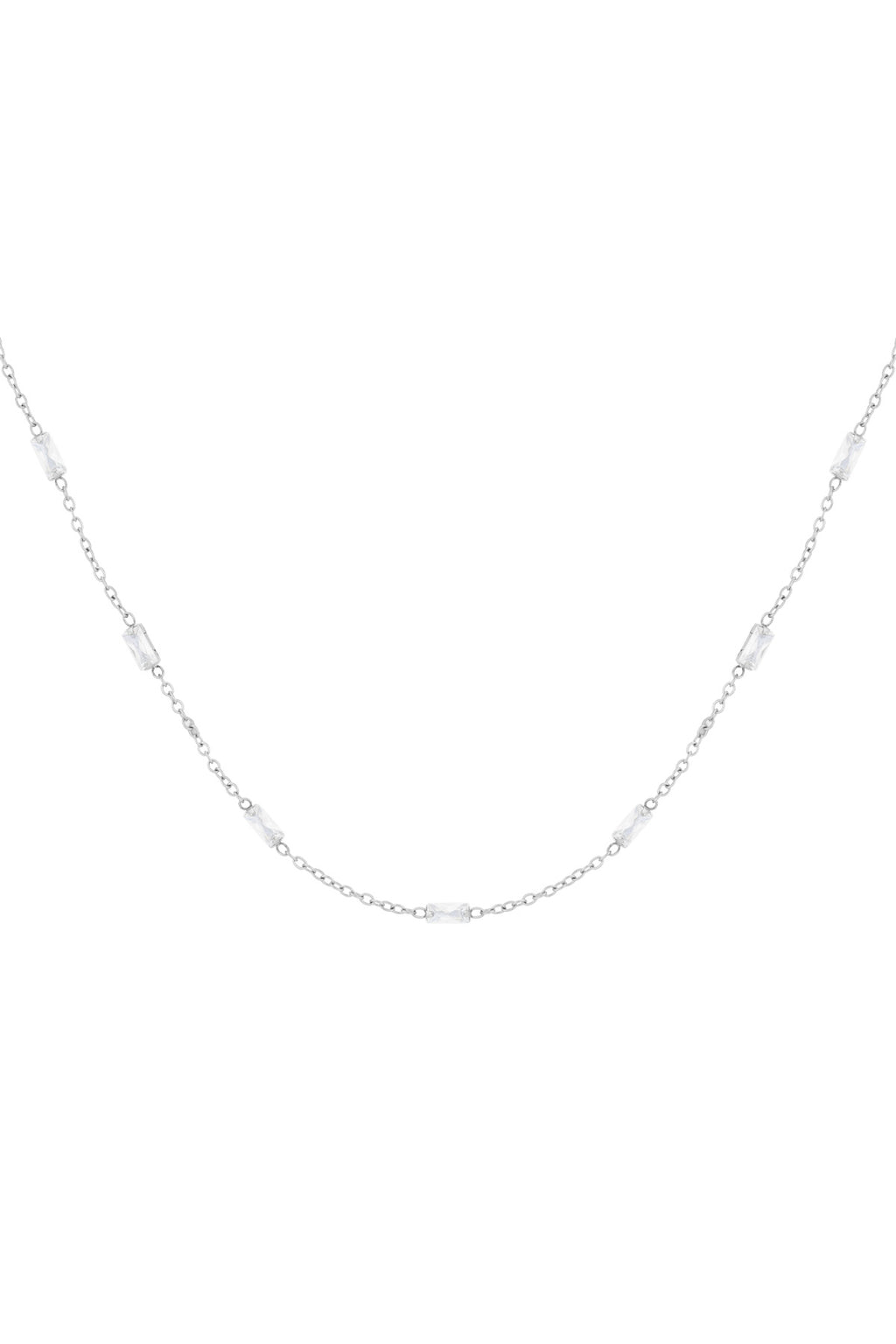 collana con diamanti luminosi