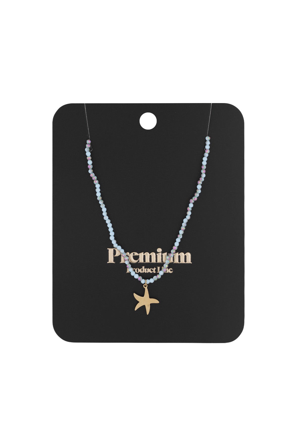 Collana stelle marine colorate