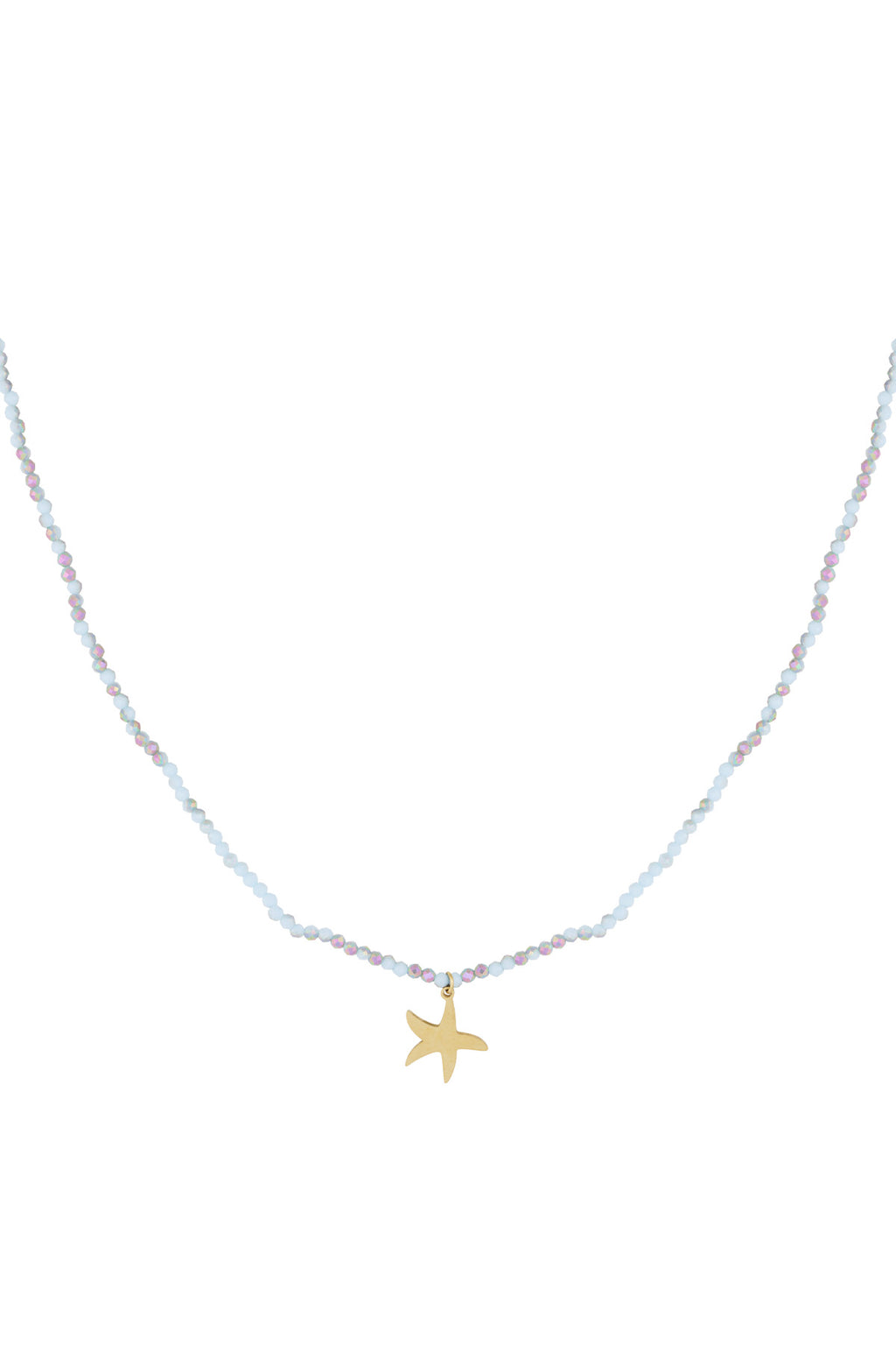 Collana stelle marine colorate