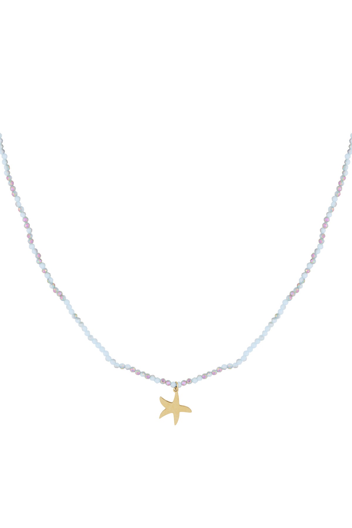 Collana stelle marine colorate