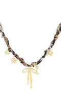 collana trendy leopardo