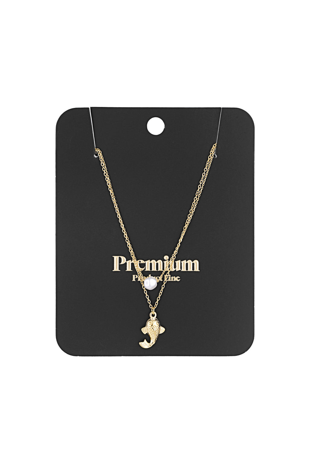 Collana pesce e perle