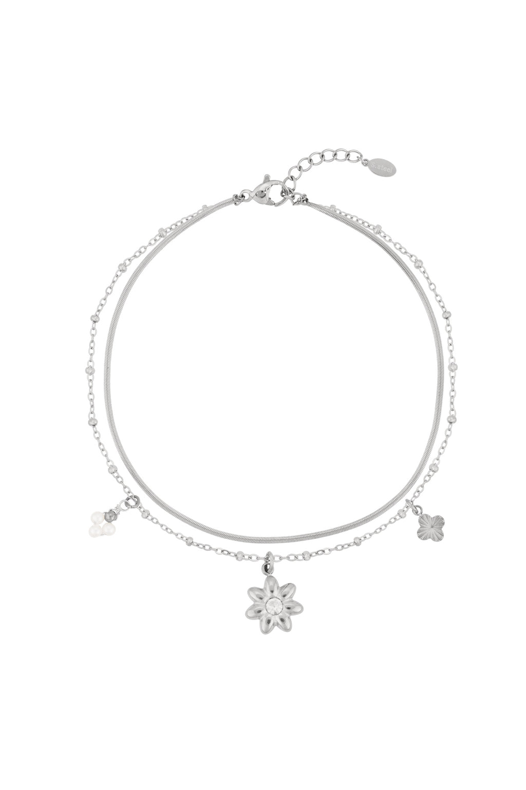 bracciale alla caviglia a forma di stella