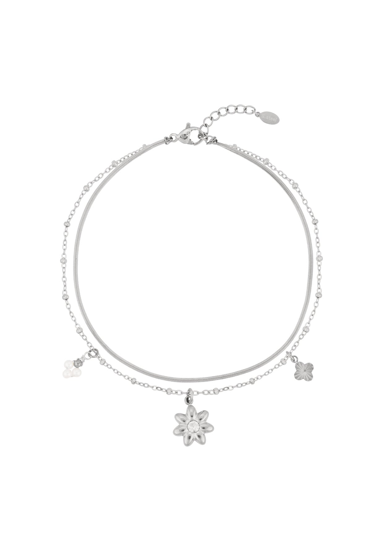 bracciale alla caviglia a forma di stella