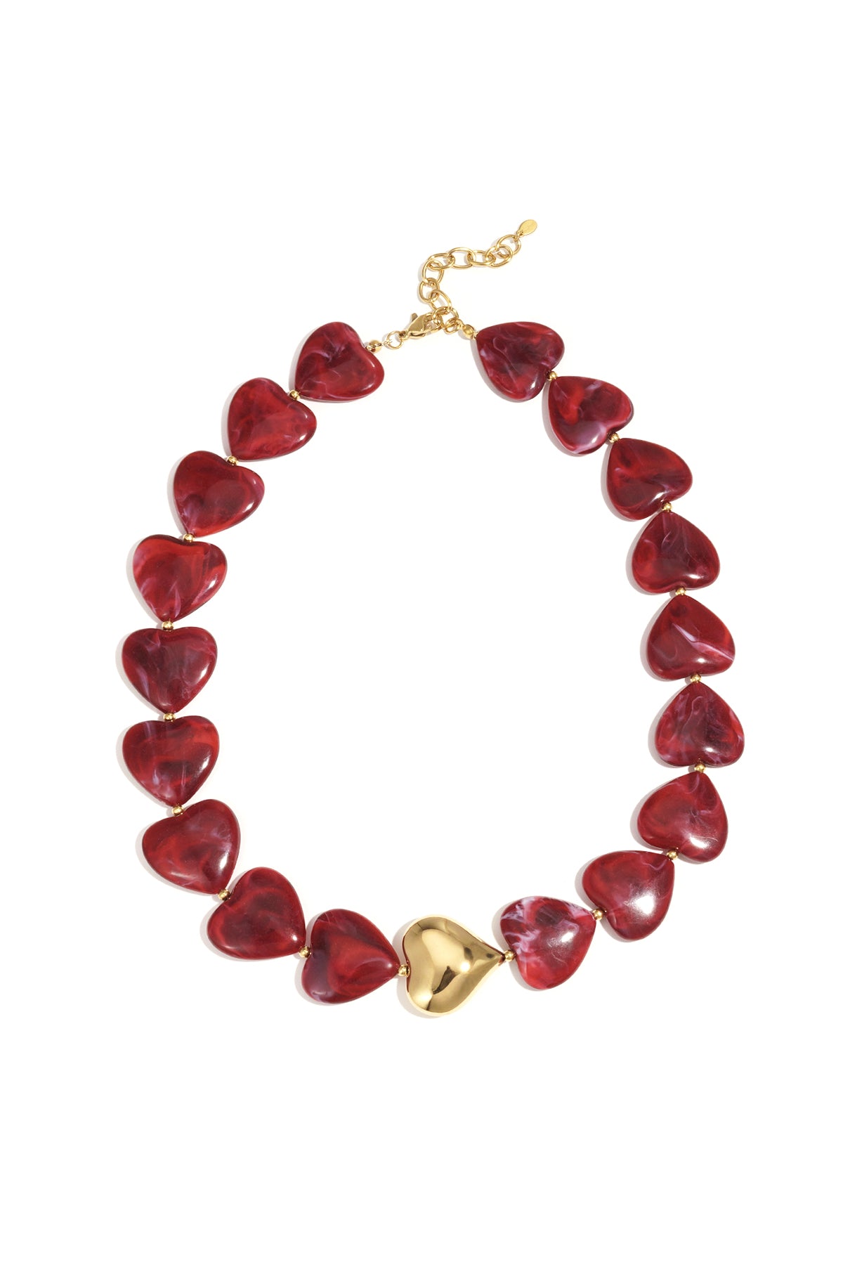 Collane con perline in acrilico, serie classica retrò quotidiana, gioielli da donna