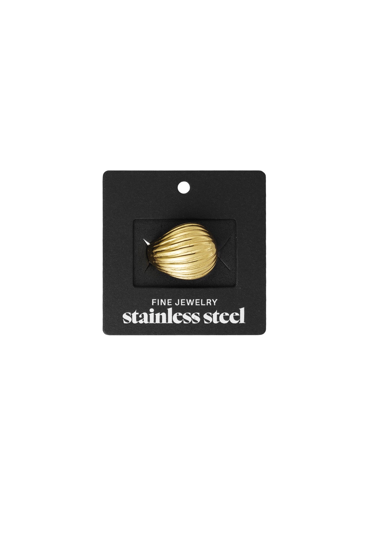 anello wave testurizzato