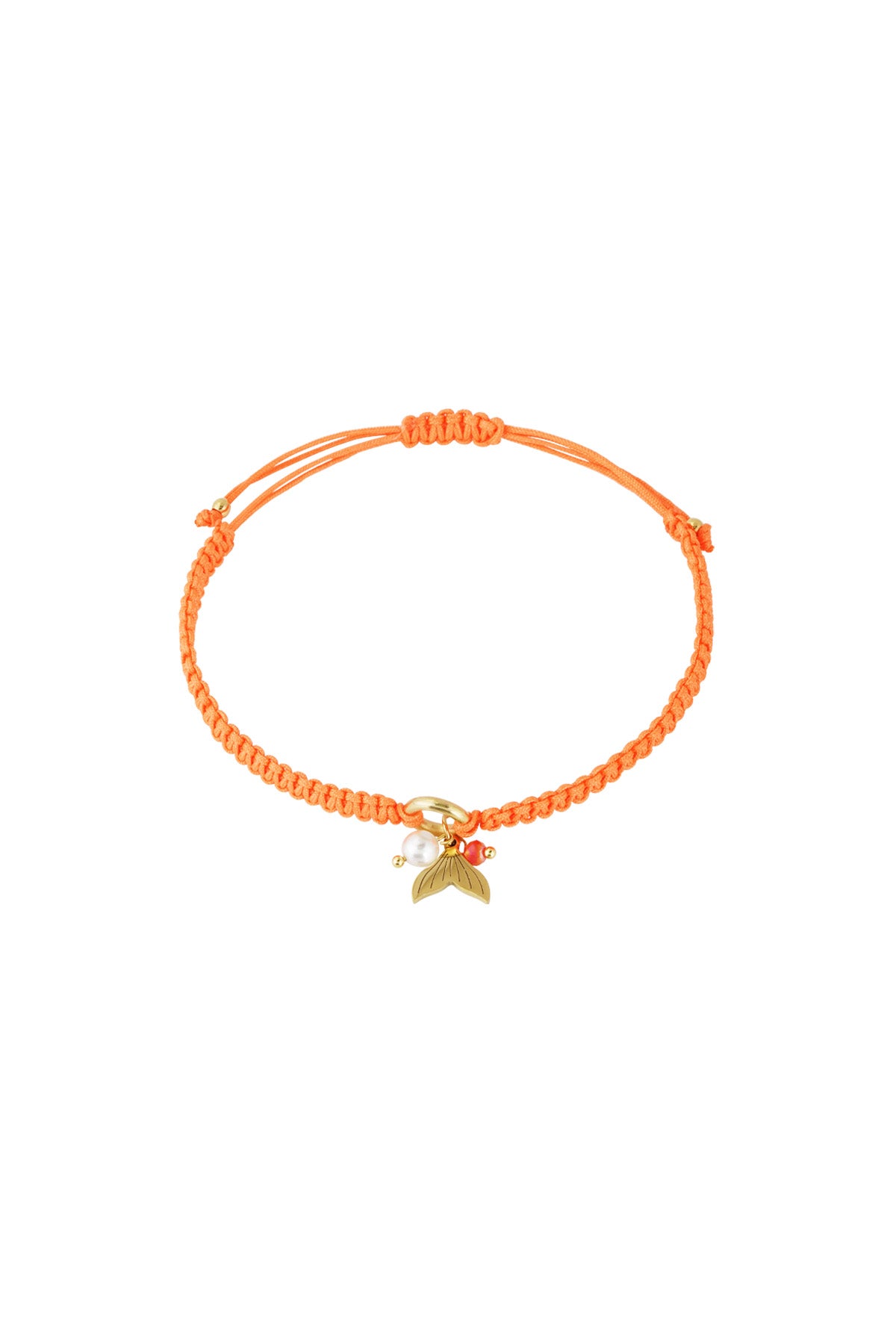 Bracciale sirena meraviglia - Colore arancione e oro