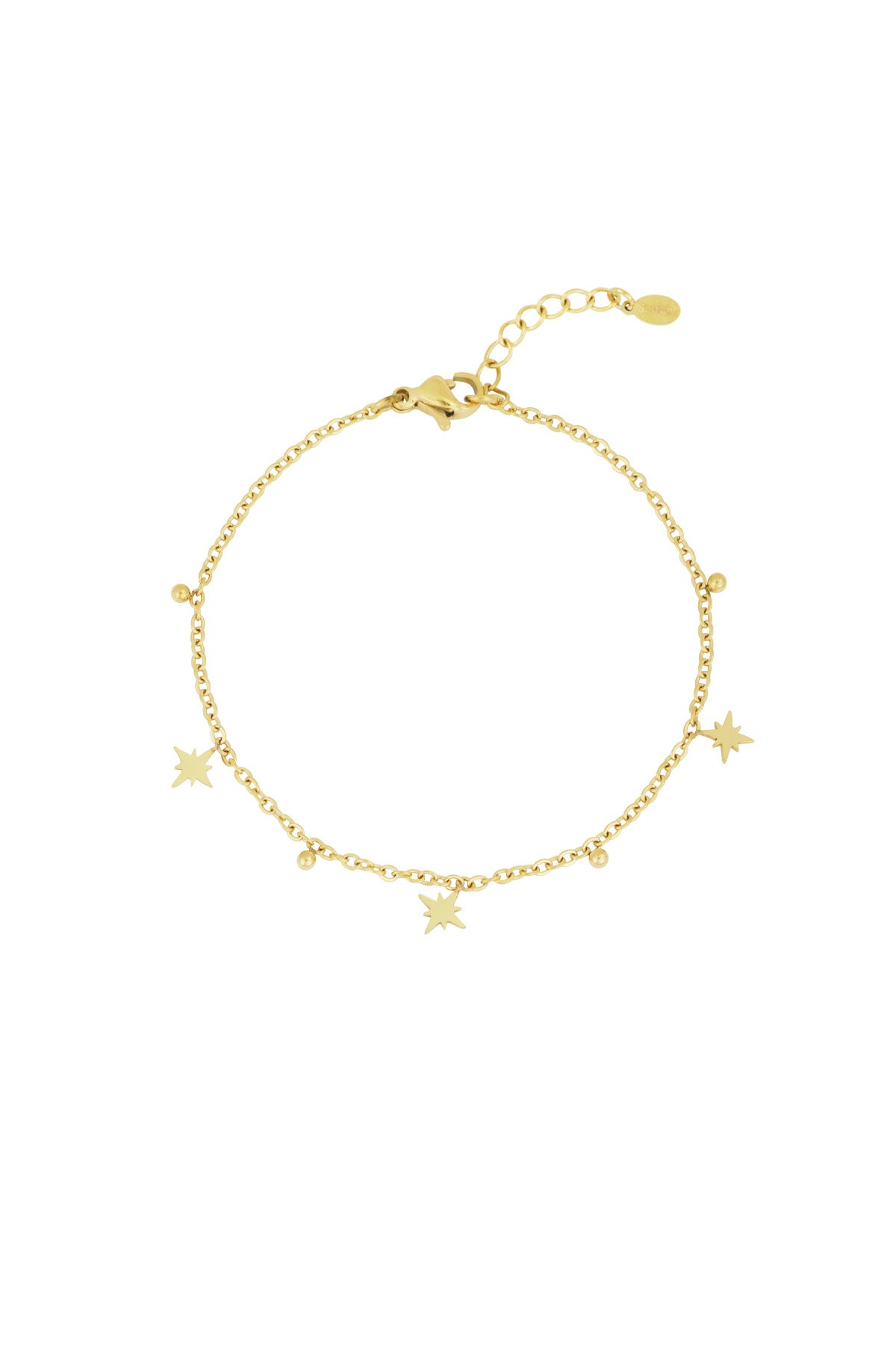 bracciale stelle splendenti - marchio dell'Colore Oro