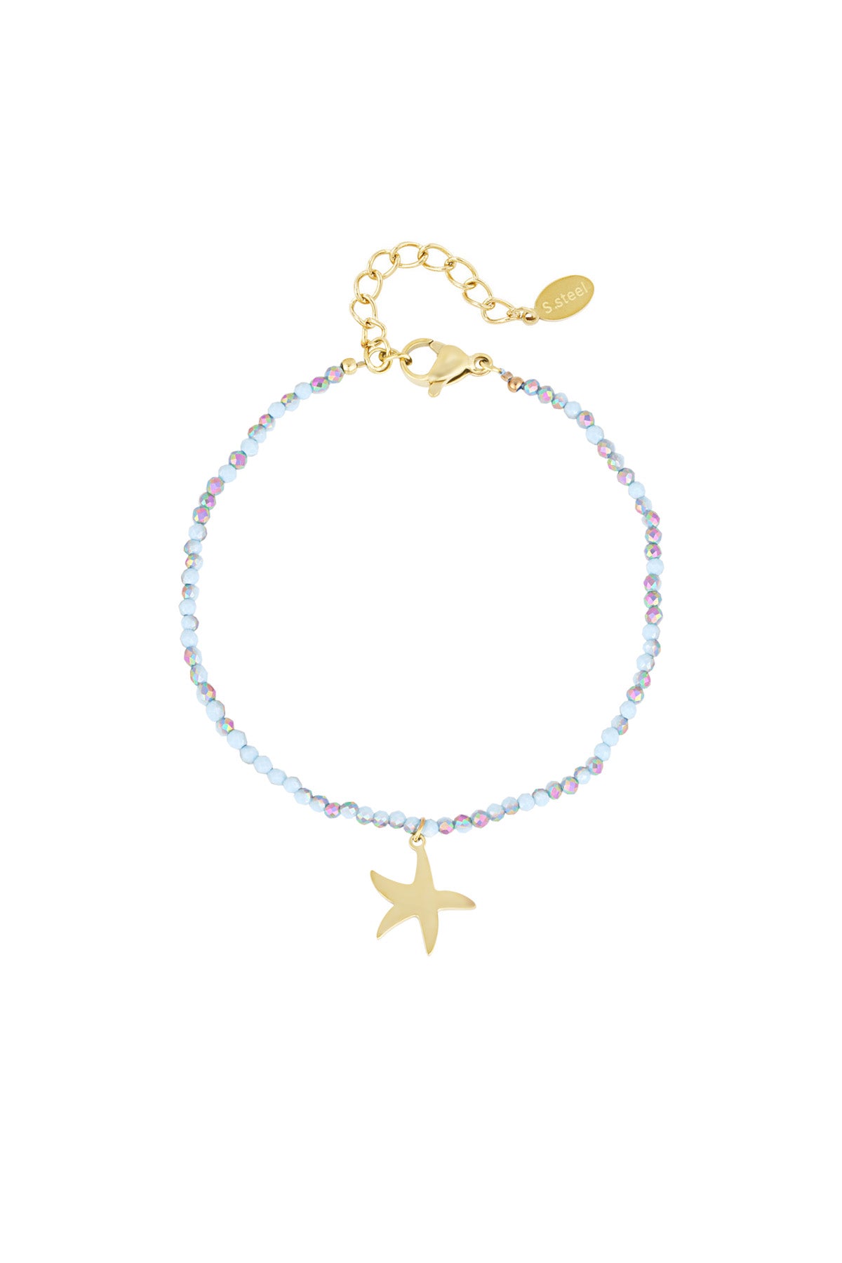 Bracciale stelle marine colorate