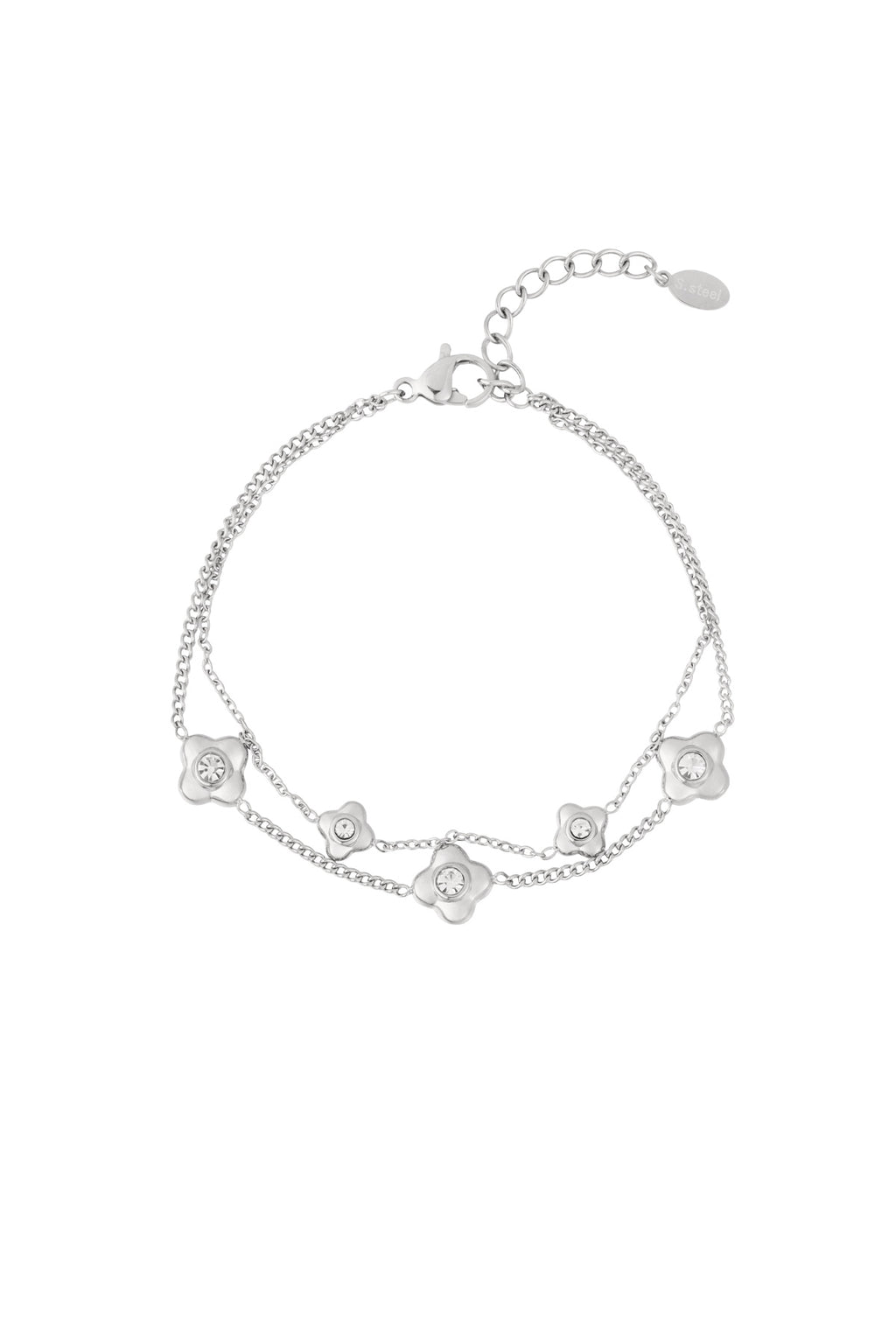 braccialetto fiorito