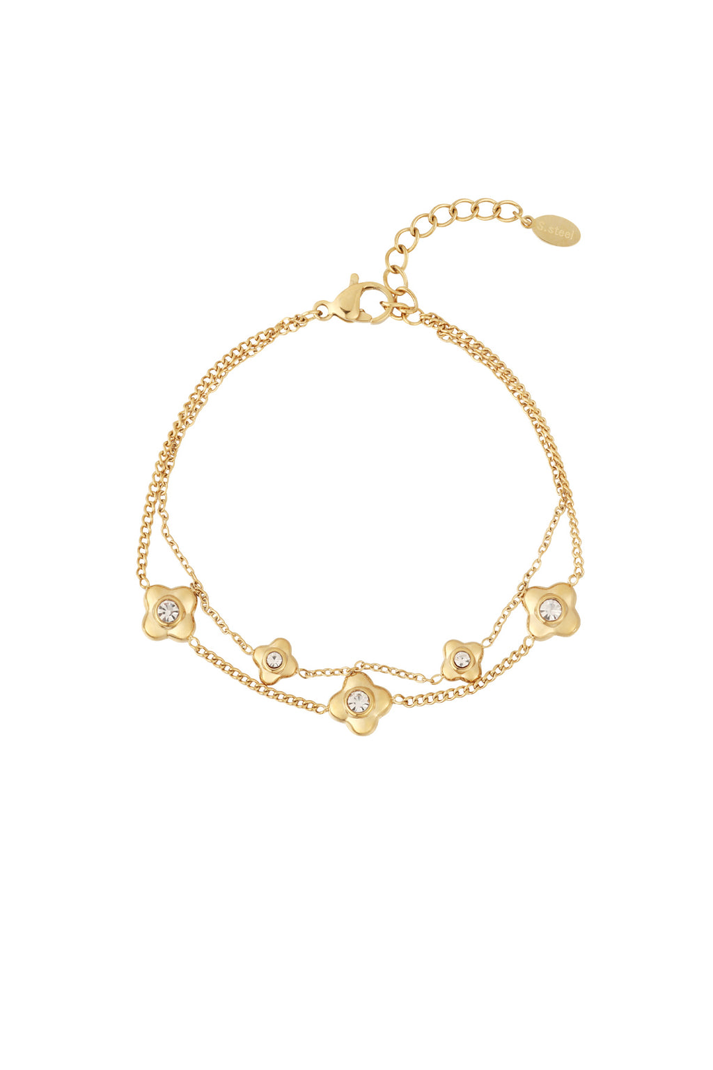 braccialetto fiorito