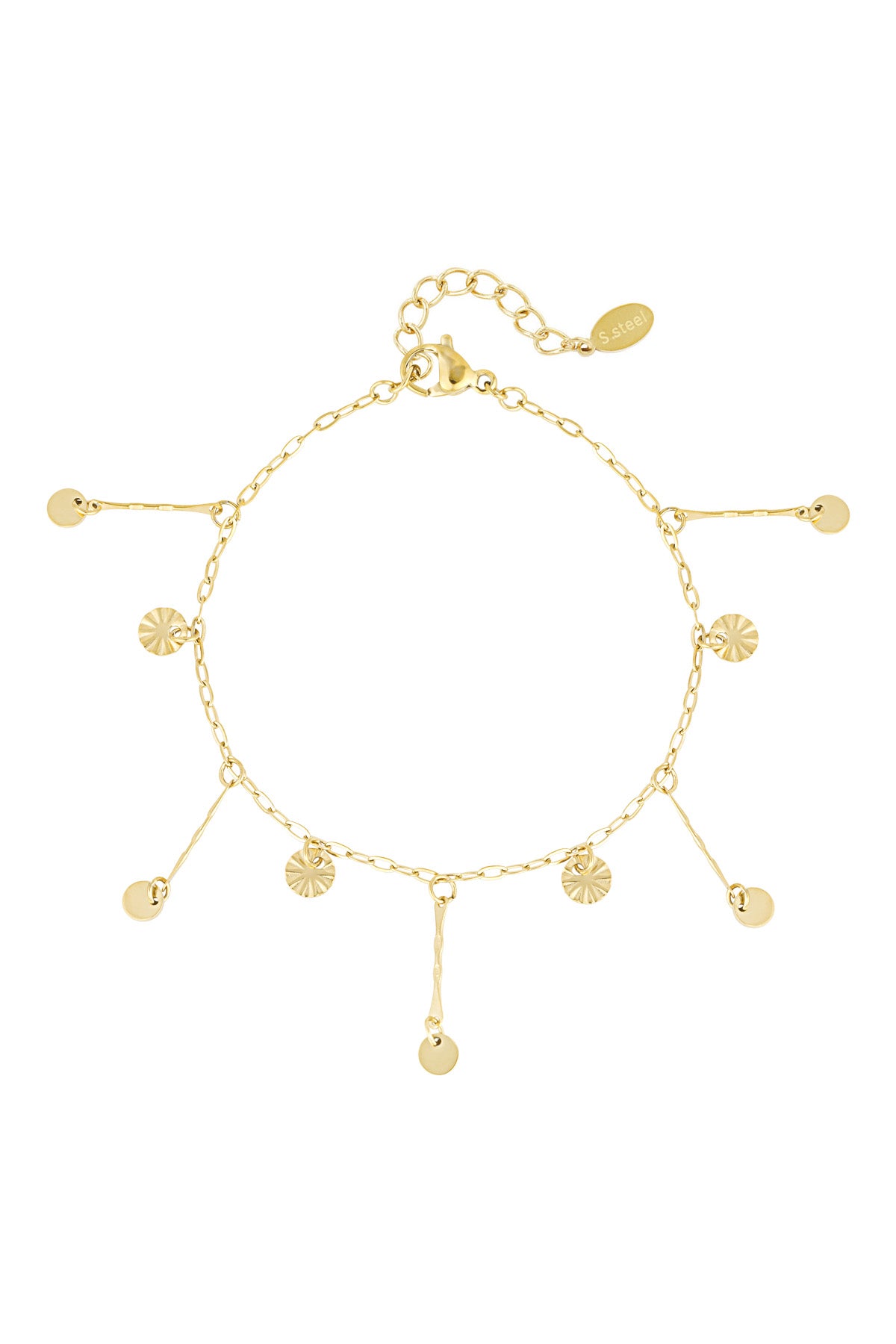 bracciale tutto il giorno moneta