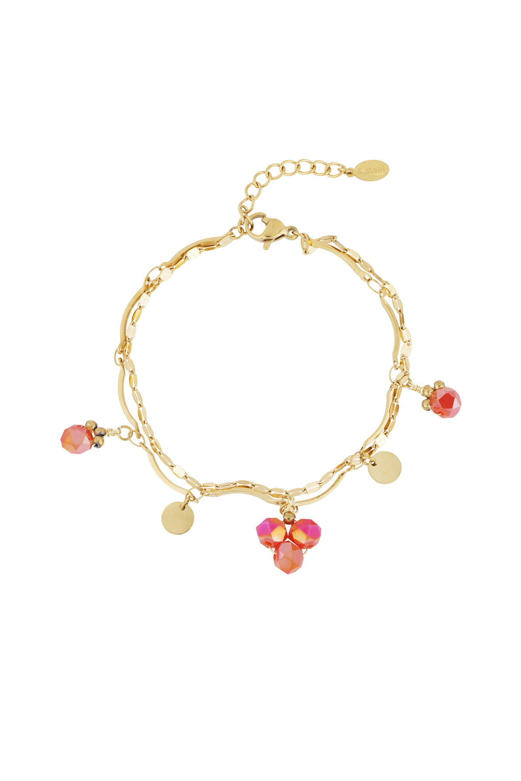 Bracciale perline blu