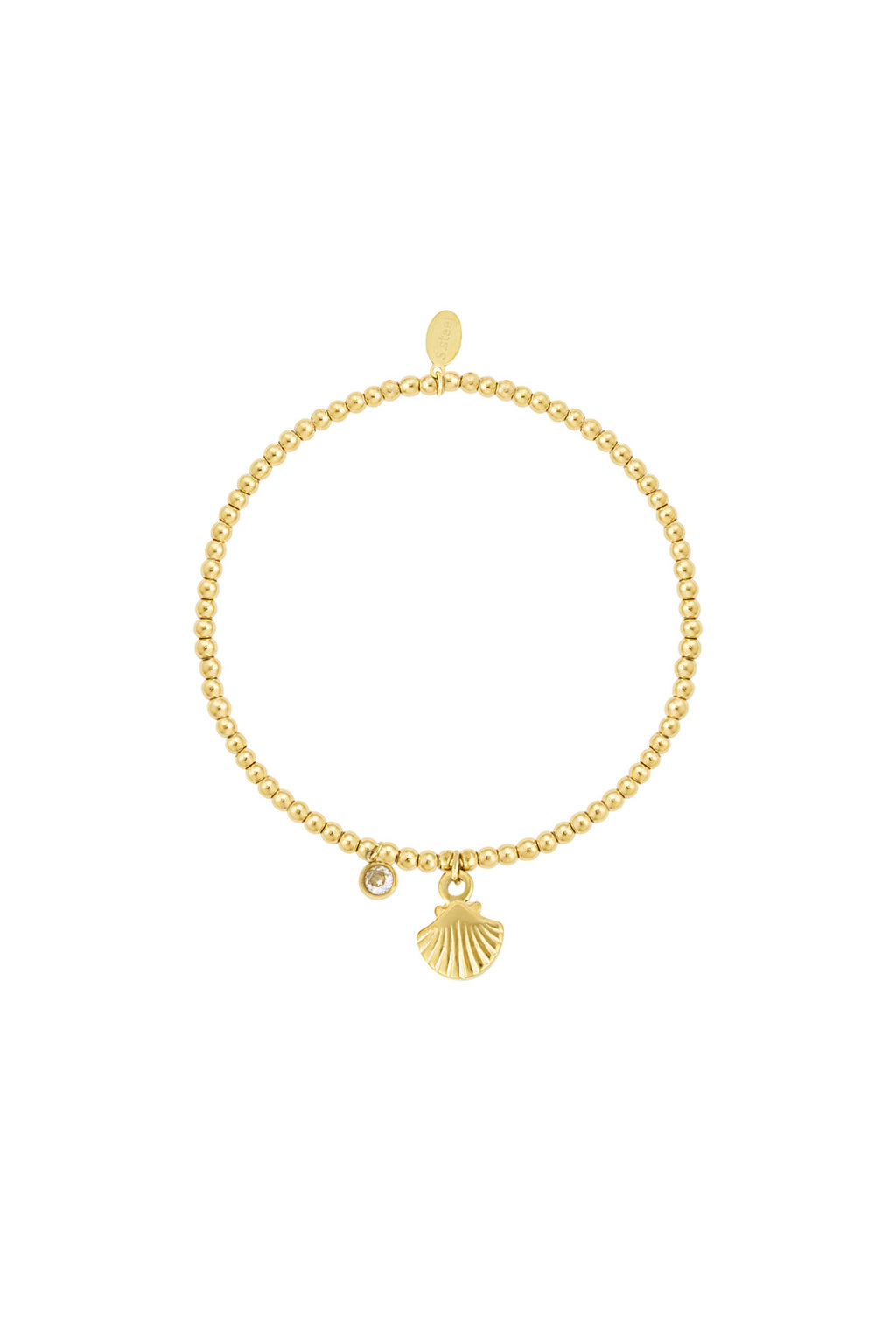 bracciale semplice conchiglia scintillante