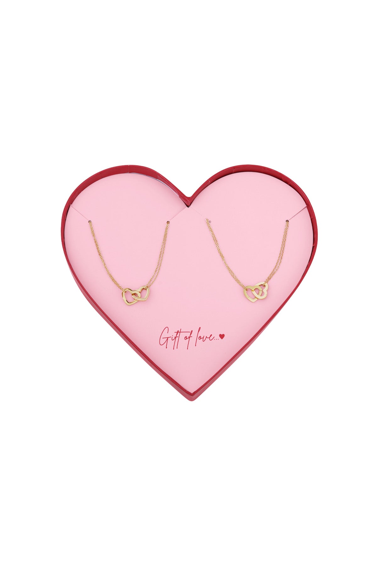 braccialetti in acciaio inossidabile "dono d'amore"