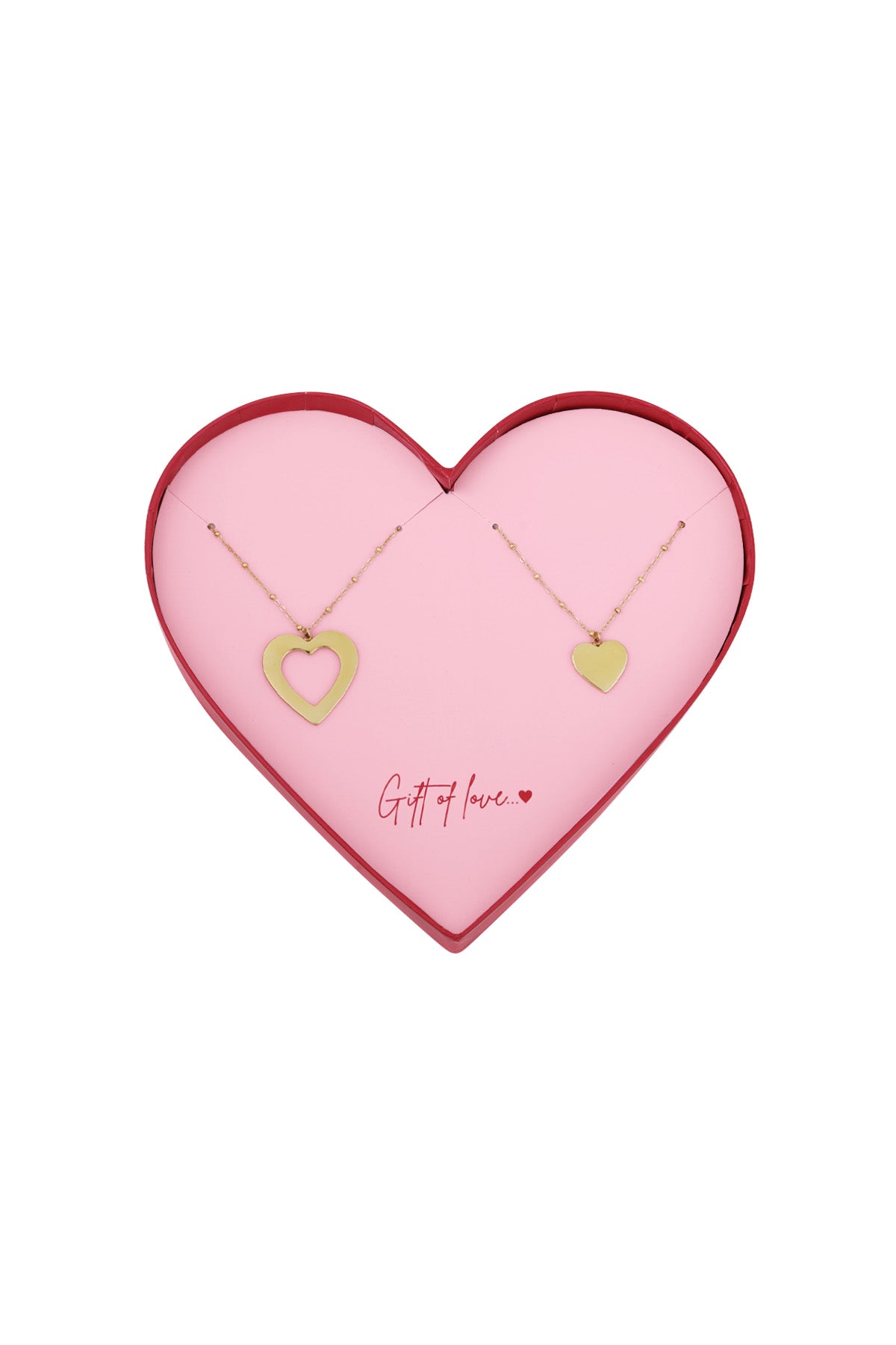 dono d'amore braccialetti d'amore interconnessi in acciaio inossidabile