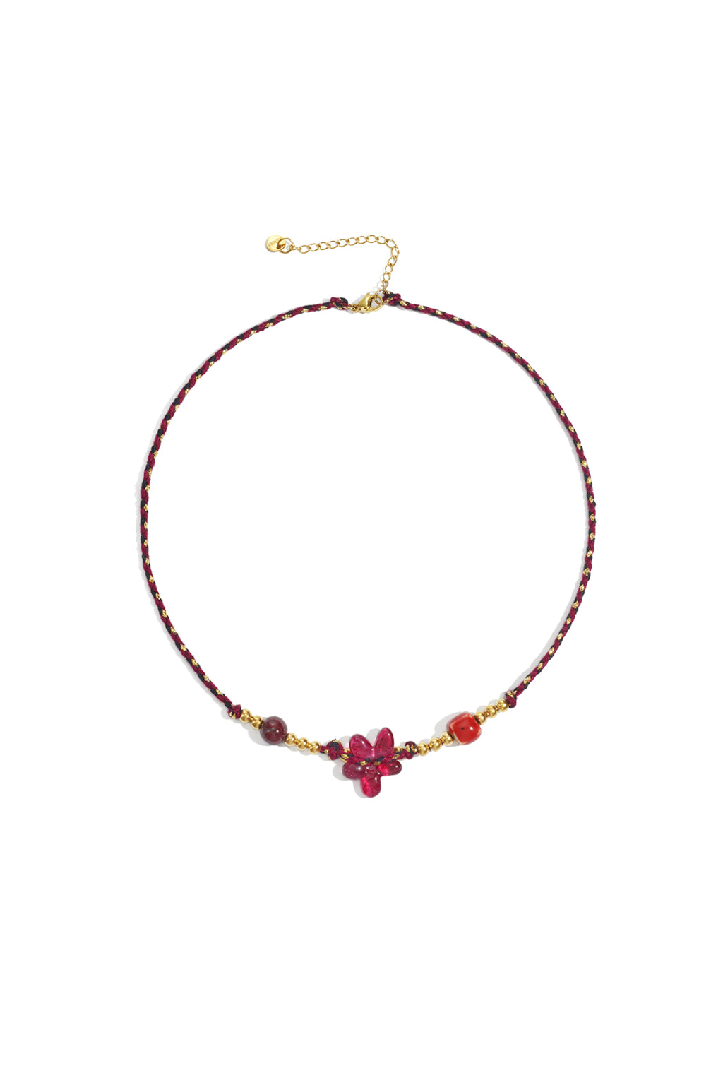 Collane con perline in poliestere, serie casual, semplici, per donna