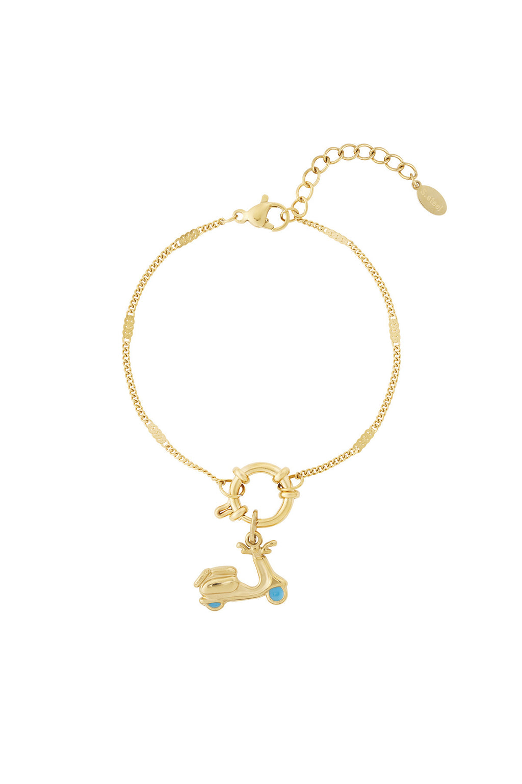 Braccialetto fai da te con scooter