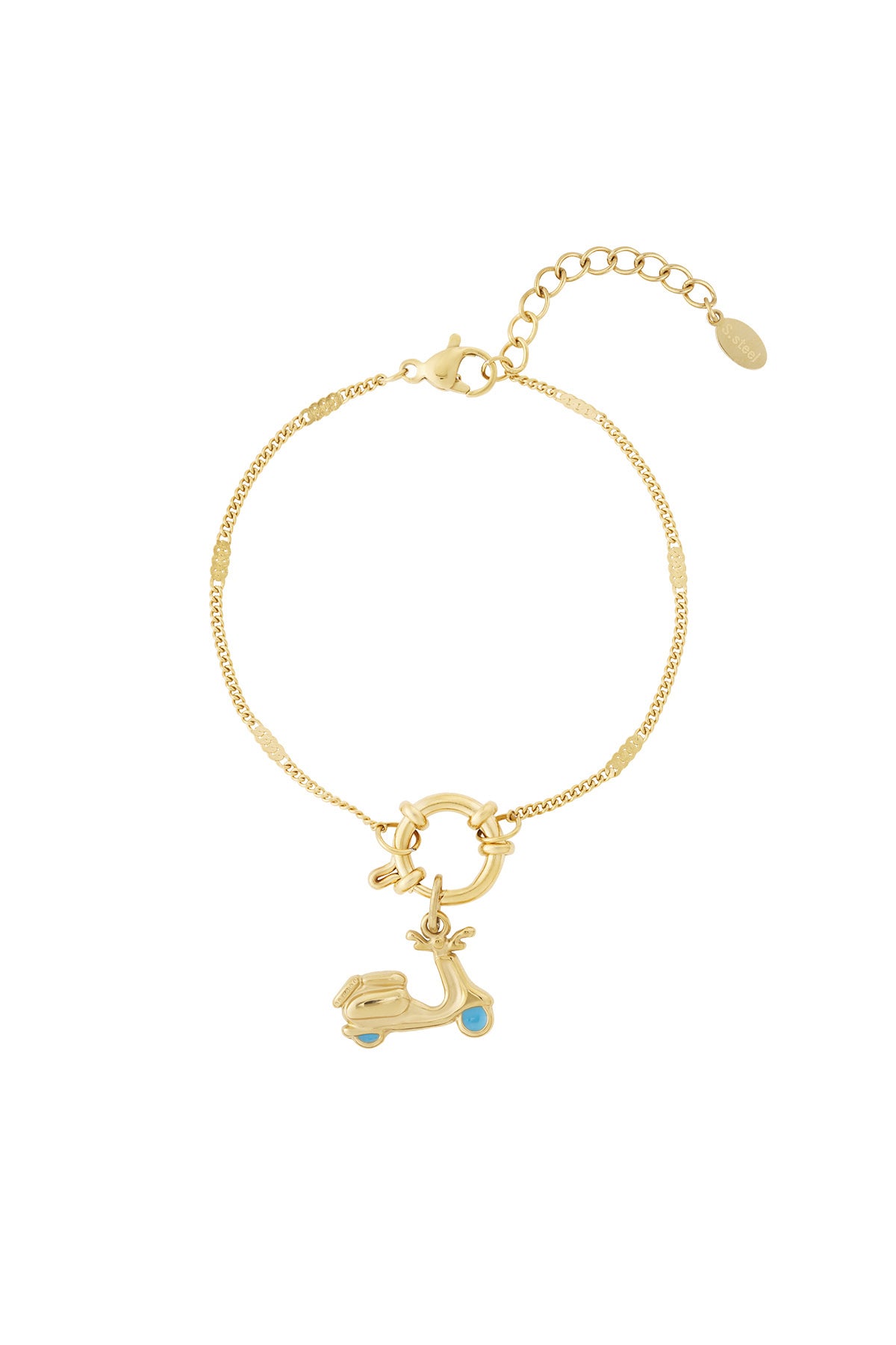 Braccialetto fai da te con scooter