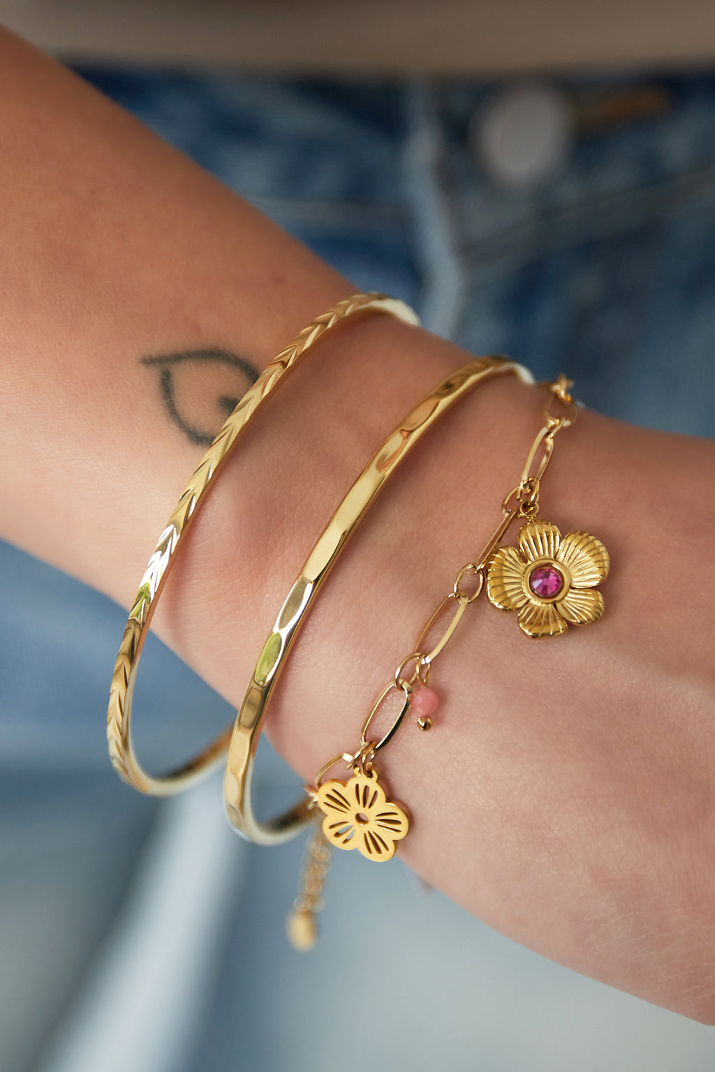 Bracciale semplice intrecciato