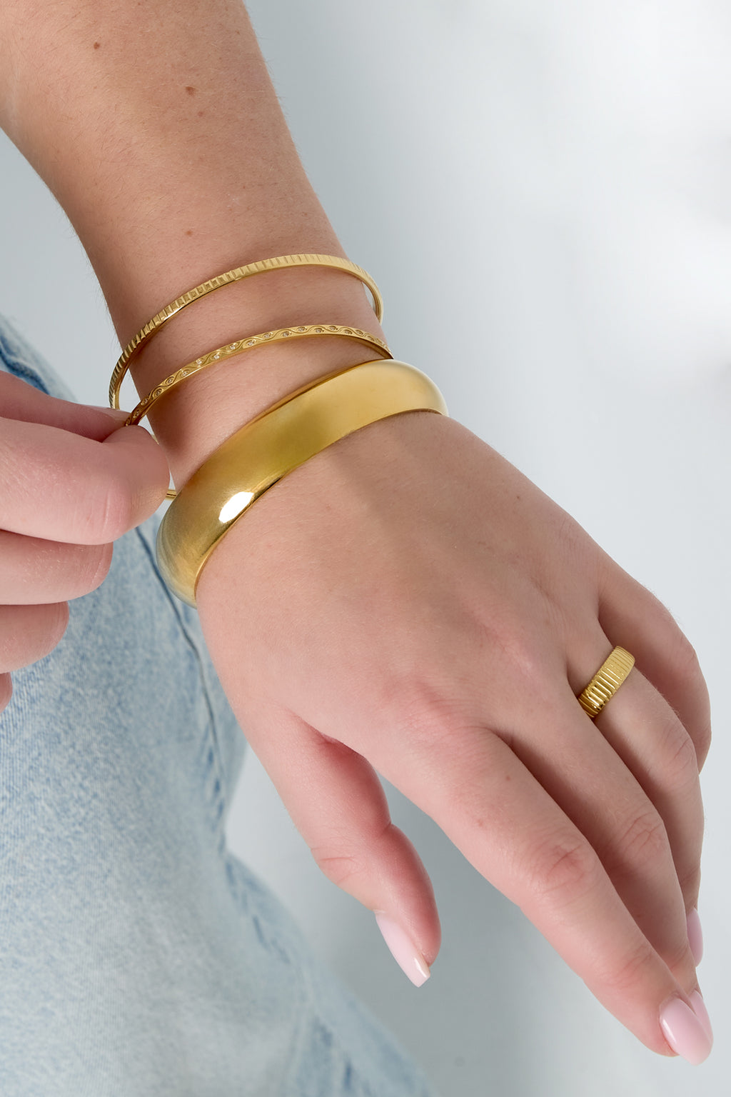 Braccialetto lucido ed elegante