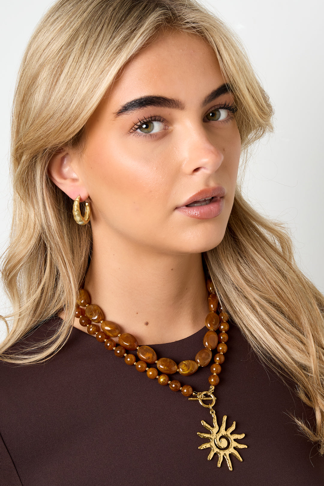 Collane con perline in acrilico, perline, casual, quotidiane, classiche, gioielli da donna