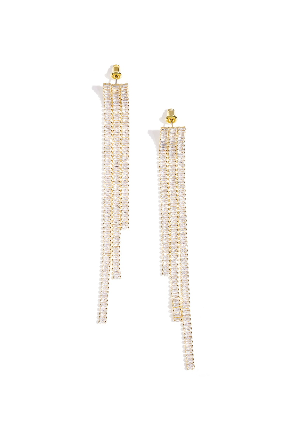 Orecchini pendenti in rame, geometrici, eleganti, lussuosi, serie di gioielli da donna.