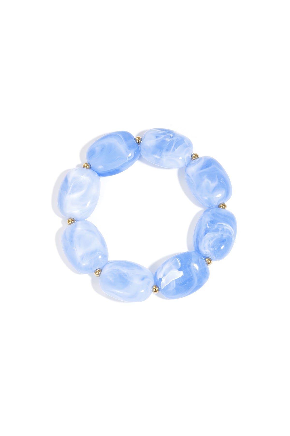 Braccialetti con perline in acrilico, perline, casual, quotidiani, semplici, serie di gioielli da donna